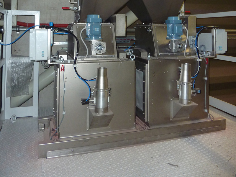 重力自落(luò)給料式